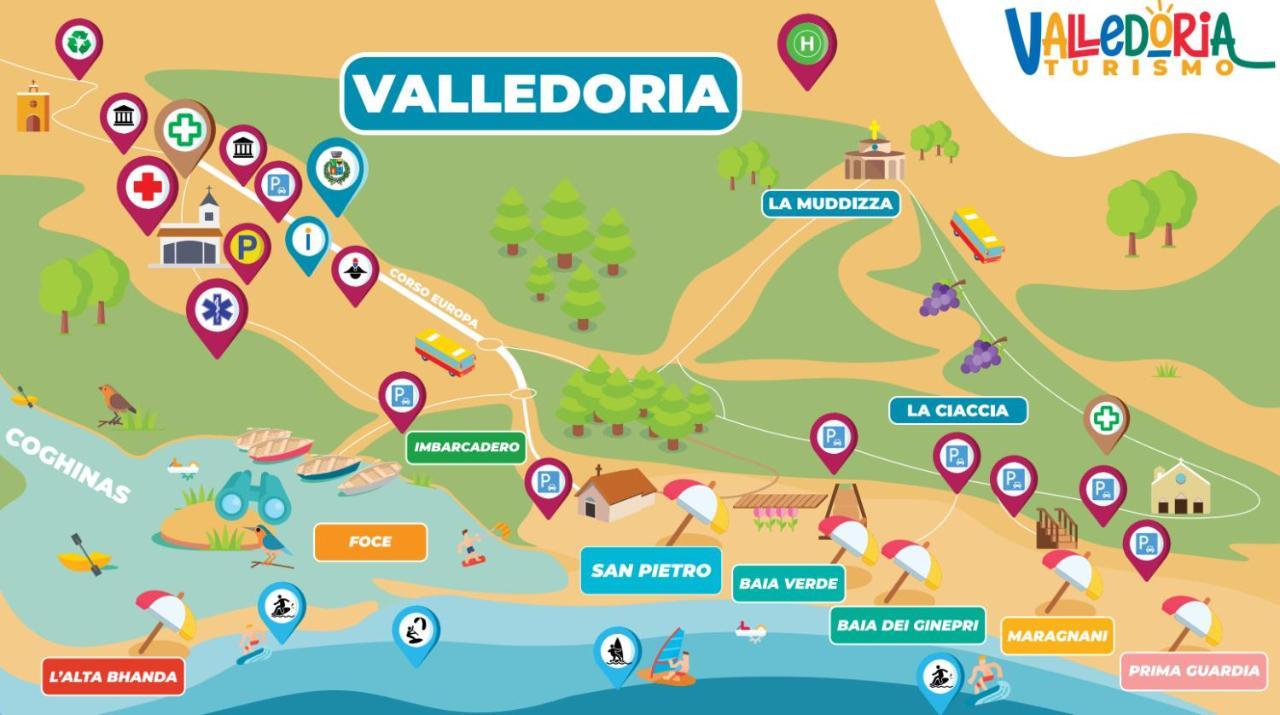 Casa Kia - 2 Camere Da Letto - Pet Friendly Valledoria  Luaran gambar